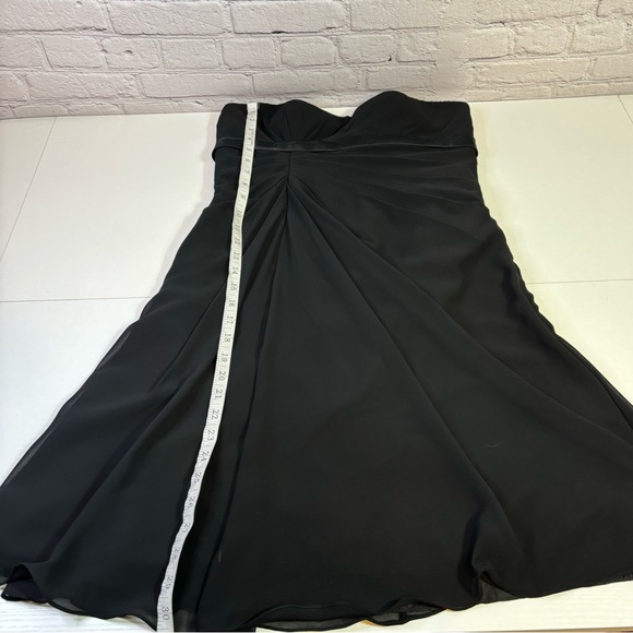 NWT Symphony of Venus Black Strapless Cocktail Dress Size 10 - Picture 8 of 8